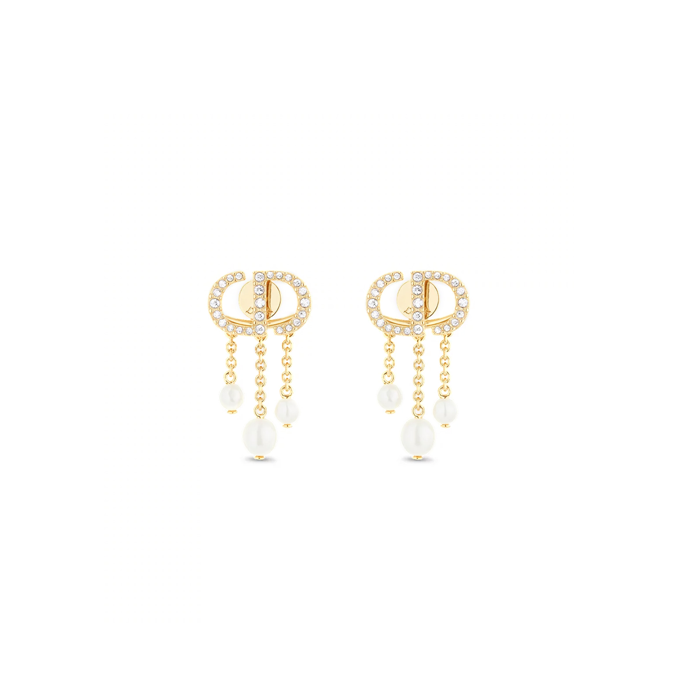 DIOR PETIT CD EARRINGS E1549PTCCY_D301